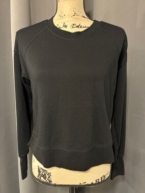 Sweaty Betty Black Pullover with Subtle Logo Tag